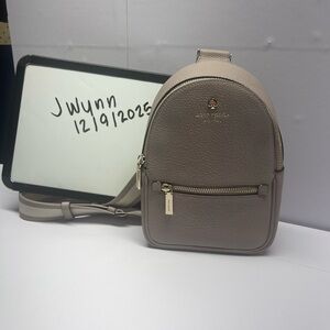 Kate Spade Emma Small Backpack Cozy Grey